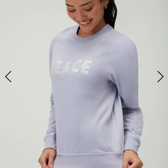 Spiritual Gangster Peace Old School Sweatshirt ~ NWT! - Picture 3 of 10